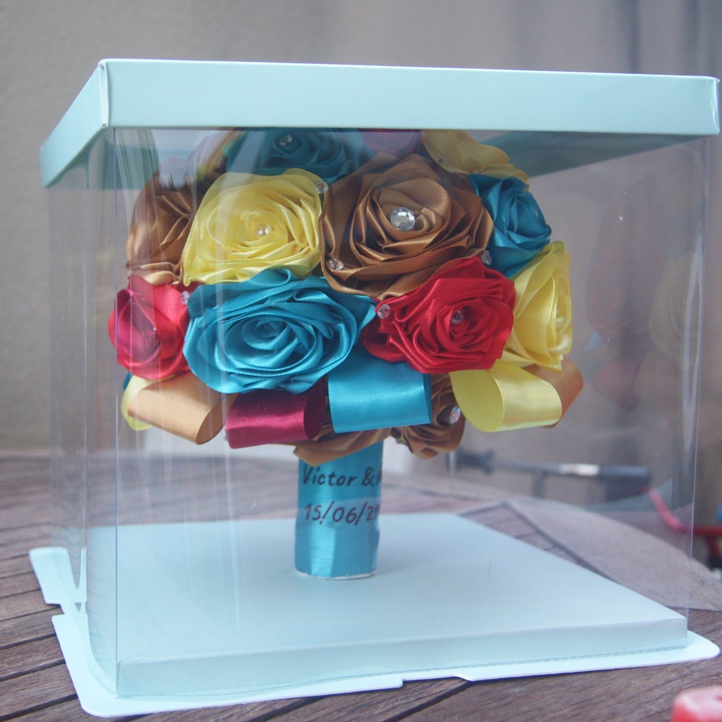 Ramo de Flores de Tela Personalizado