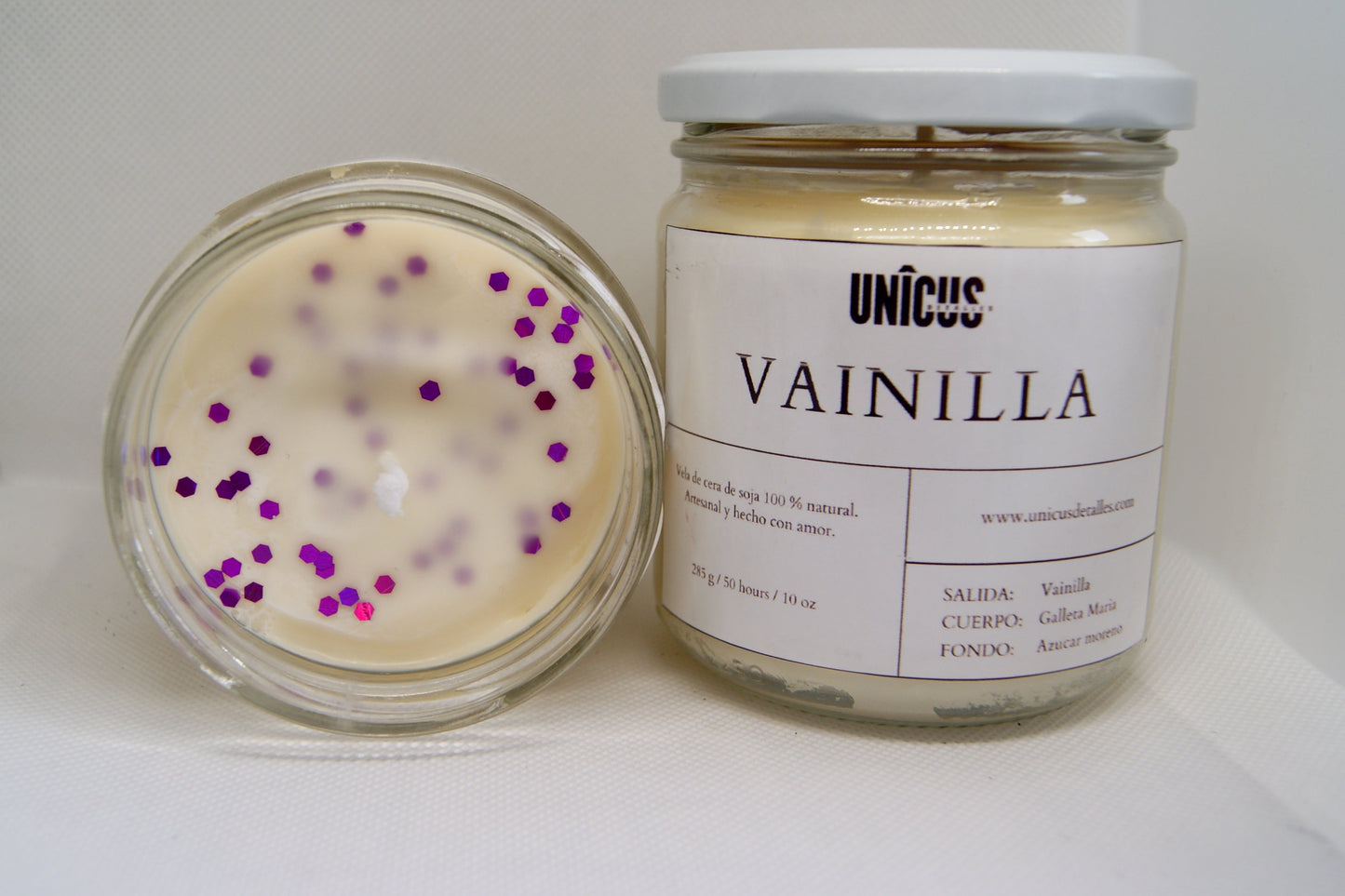 Vela Aromatizada de Vainilla