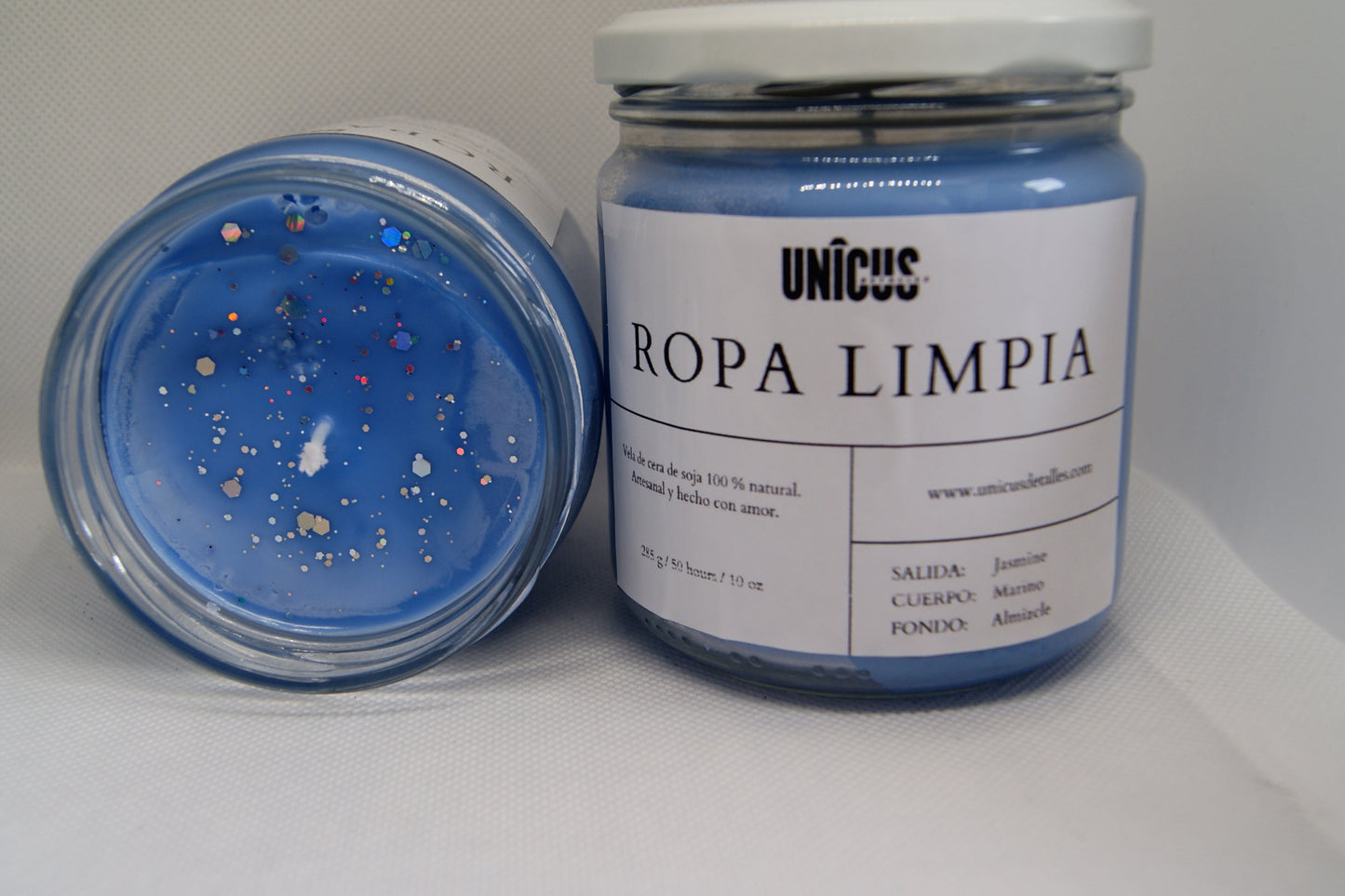 Vela Aromatizada Ropa Limpia